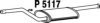FENNO P5117 Middle Silencer